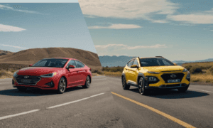 Hyundai Elantra 2024 vs Hyundai Kona 2024