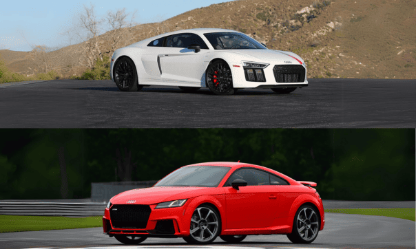 Audi TT 2018 vs Audi R8 2018